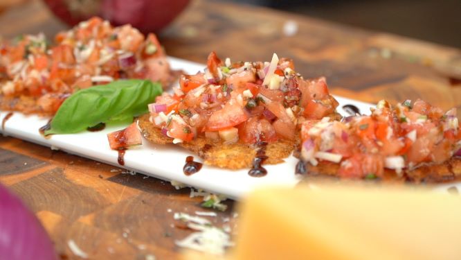 Parmesan Crisp Bruschetta



&ndash; Blackstone Products (UK)