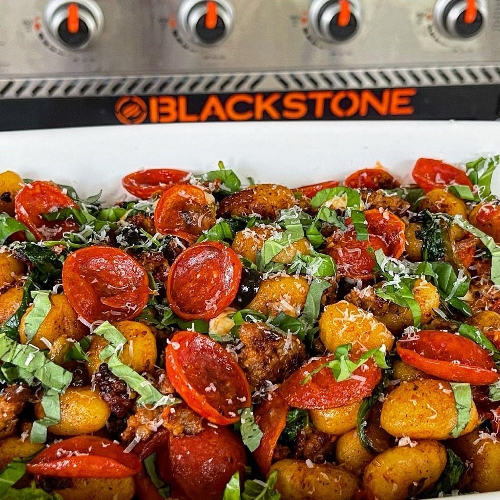 Supreme Pizza Loaded Griddled Gnocchi



&ndash; Blackstone Products (UK)