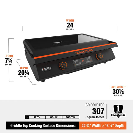 22" Electric Tabletop Griddle - Blackstone Products